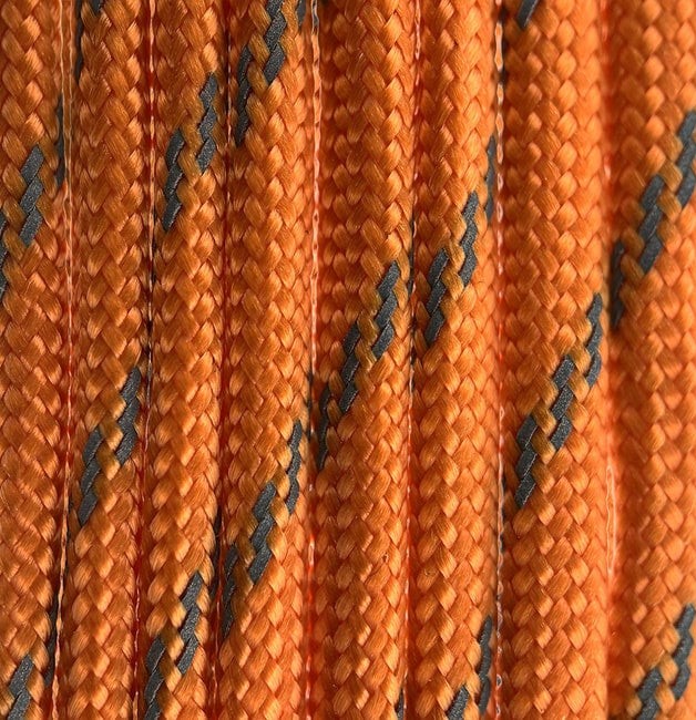 Paracord Farbe Reflektor Orange für handgefertigte Hundehalsbänder