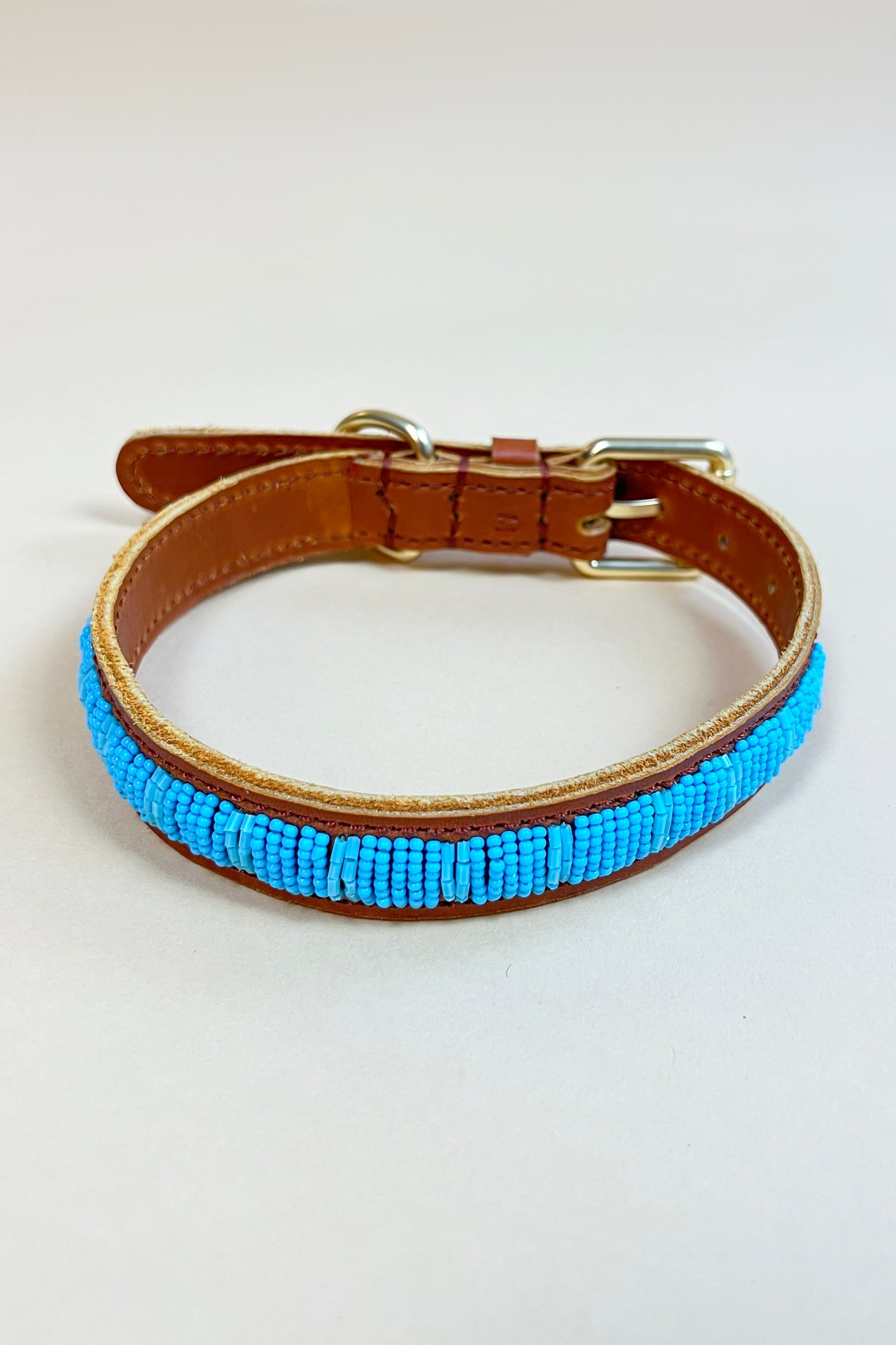 PLAKKIES - Halsband - Riva PLAKKIES Halsband - Riva, handgefertigt mit einem eleganten, stilvollen Design für Hunde