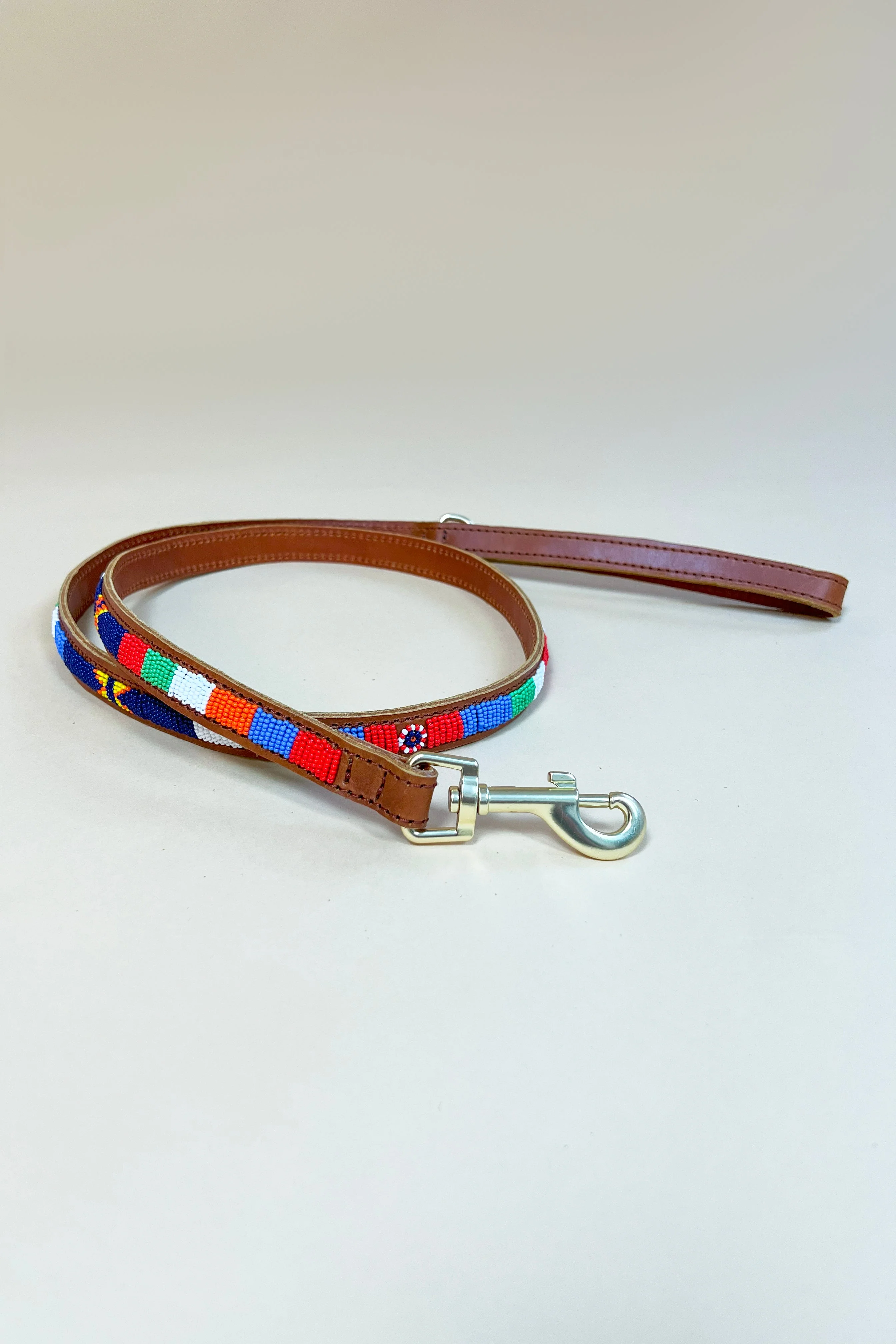 PLAKKIES - Hundeleine - Bazar PLAKKIES Hundeleine - Bazar, handgefertigt mit einem modernen, exotischen Design und kräftigen Farben