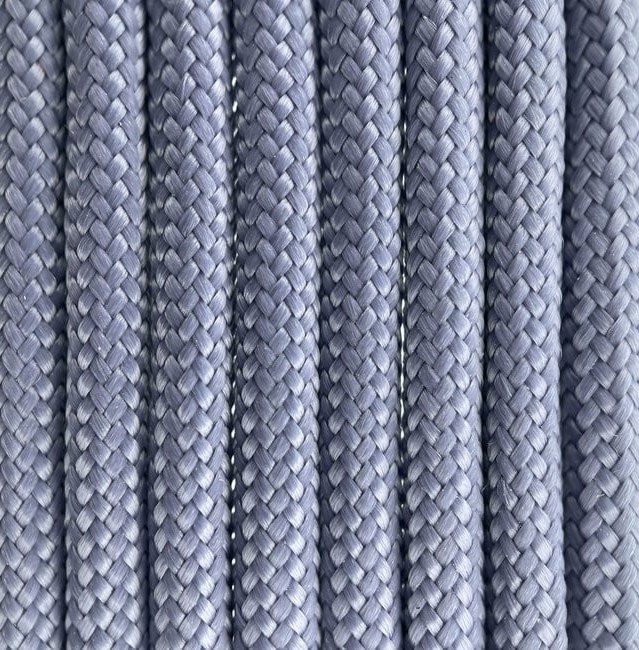 Paracord Farbe Grau für handgefertigte Hundehalsbänder