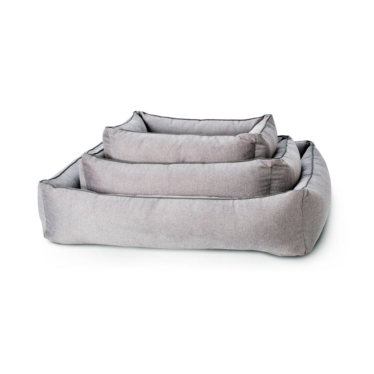 LABONI CLASSIC Hundebett - Alle Größen im Überblick LABONI CLASSIC Hundebett - ECO GREY in allen 3 Größen für individuelle Hundekomfort.